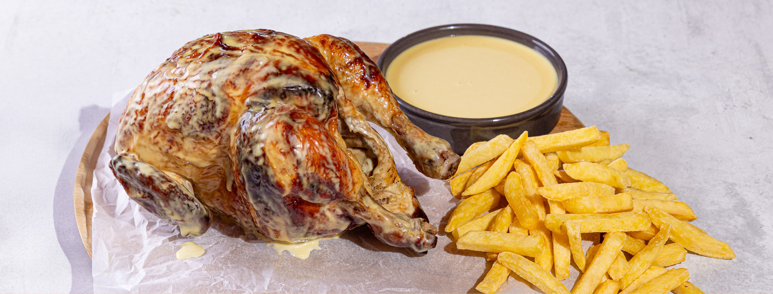 Whole rotisserie Honey mustard